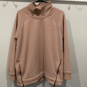 Athleta pink/blush sweatshirt Large